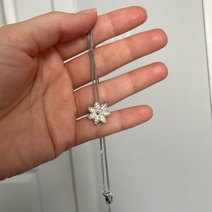 Swarovski silver necklace